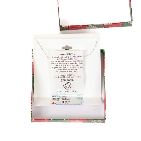 Sterling Silver Arrow Necklace Love this Life Brand 16" + 2" Adjustable Chain Ne - Picture 2 of 3